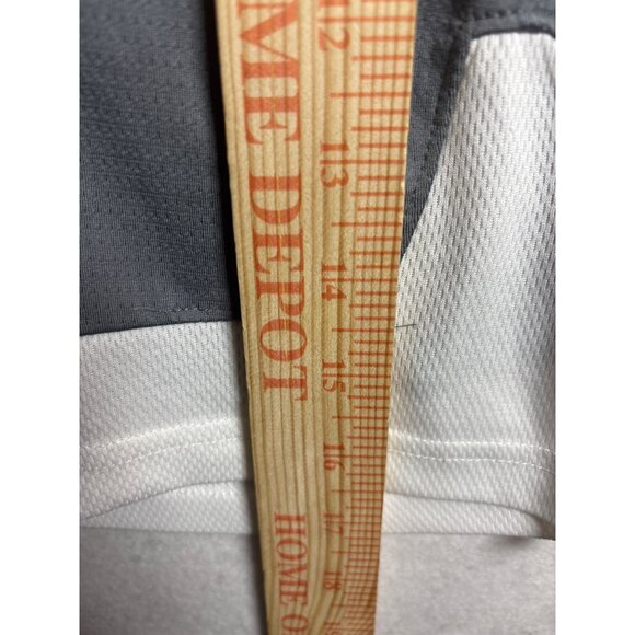 Nike Dri-Fit Mens Athletic Shorts M Gray & White - Picture 4 of 8